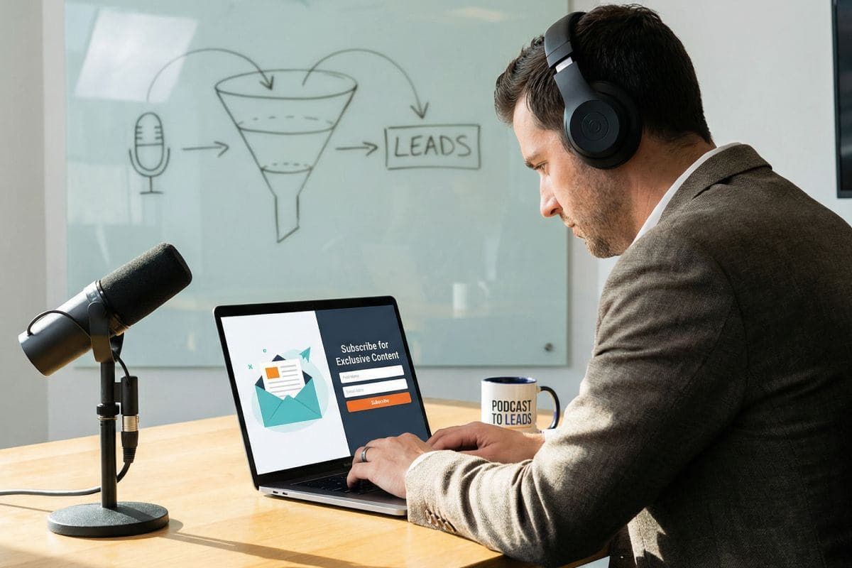 How to Build a Podcast Lead Generation Funnel in 5 Steps
