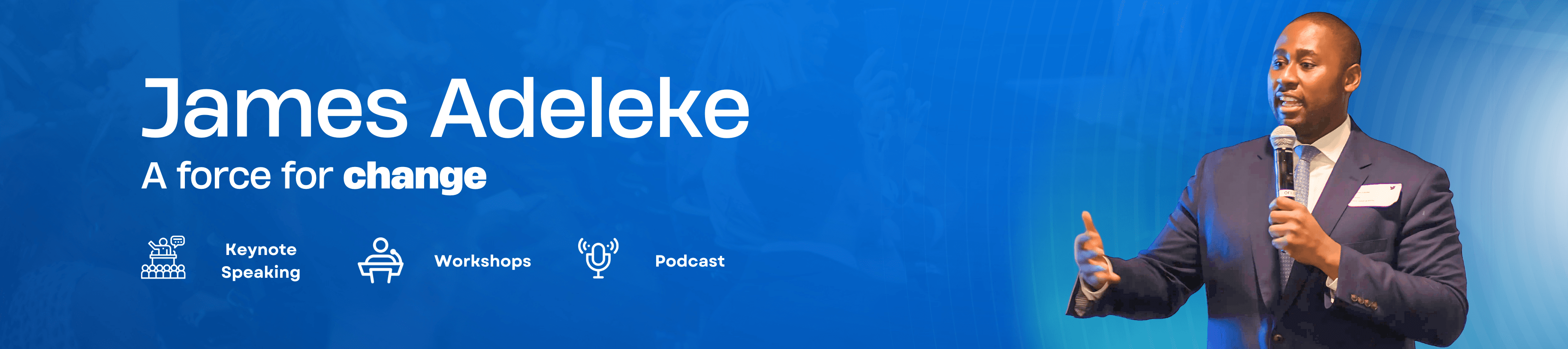 James Adeleke cover image