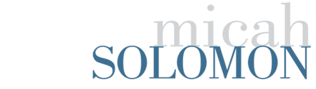 Micah Solomon cover image